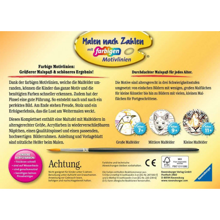 Ravensburger - Malen nach Zahlen - Süßer Fuchs