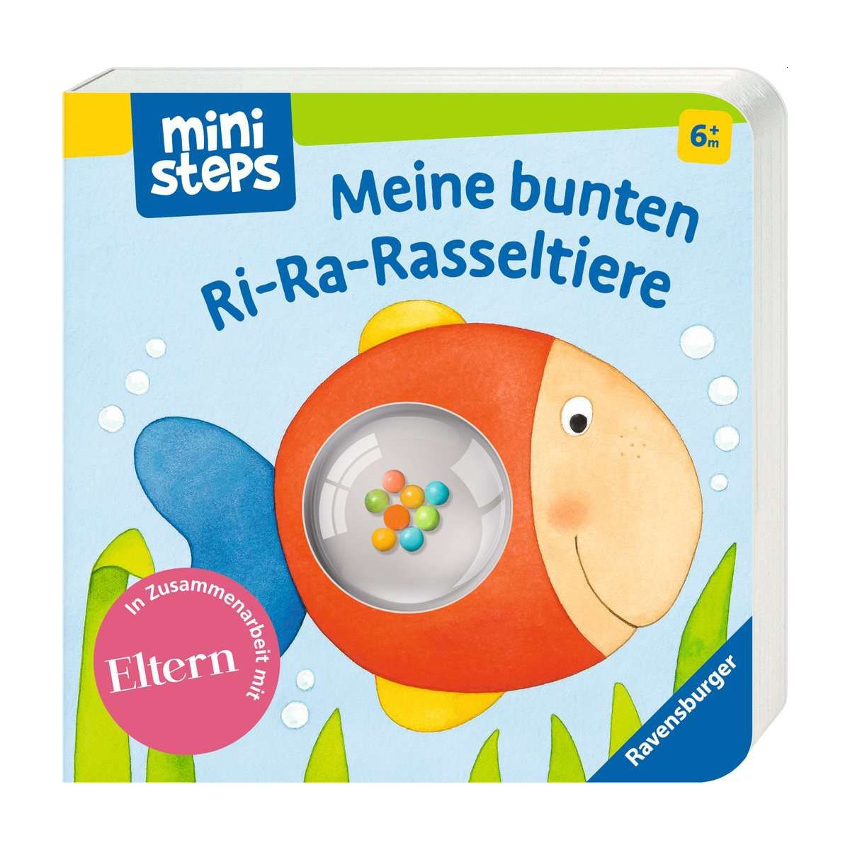 Ravensburger - ministeps - Meine bunten Ri-Ra-Rasseltiere