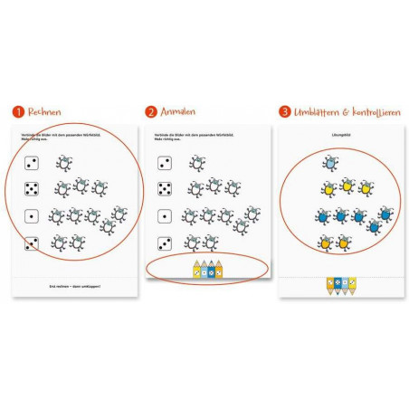 Ravensburger - Malen nach Zahlen, Vorschule: Erste Zahlen