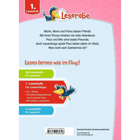 Ravensburger - Leserabe - Sonderausgaben: Zauberhafte Erstlesegeschichten von Pferden und Geheimniss