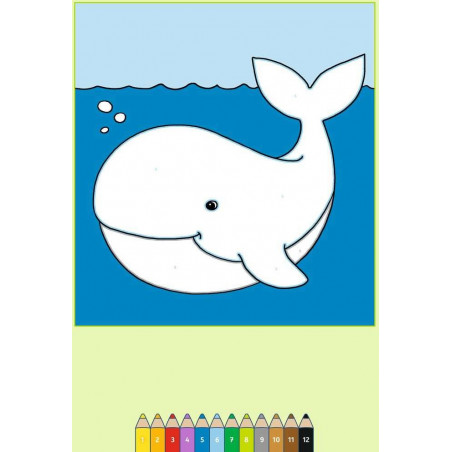 Ravensburger - Malen nach Zahlen ab 3: Tiere