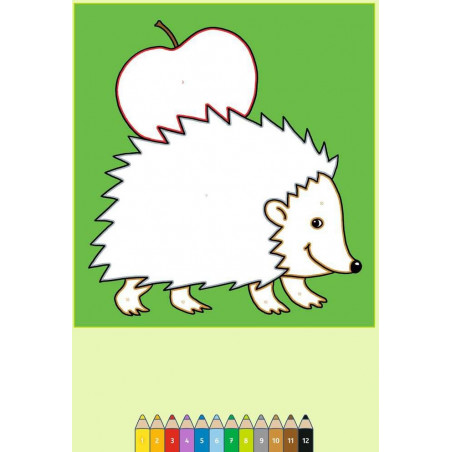 Ravensburger - Malen nach Zahlen ab 3: Tiere