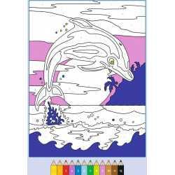 Ravensburger - Malen nach Zahlen ab 7: Im Meer
