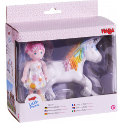 HABA - Little Friends - Amira & Einhorn Ruby Rainbow