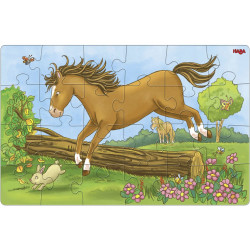 HABA - Puzzles Pferde, 24 Teile