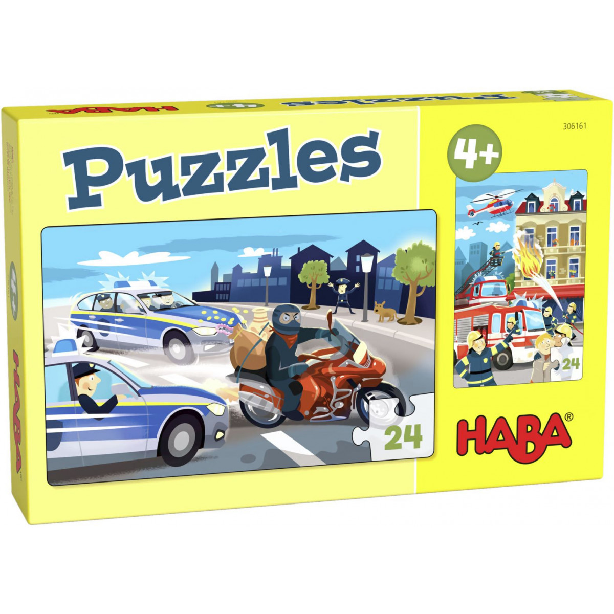HABA - Puzzles Im Einsatz, 24 Teile