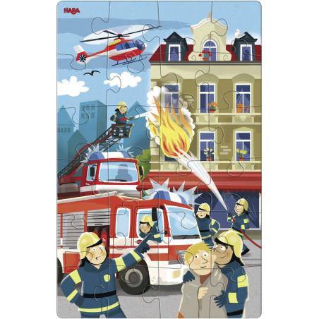 HABA - Puzzles Im Einsatz, 24 Teile