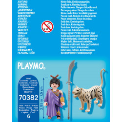 PLAYMOBIL 70382 - City Life - Asiakämpferin mit Tiger