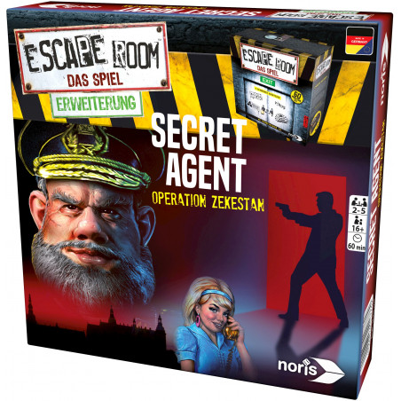 Noris Spiele - Escape Room Secret Agent