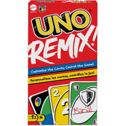 Mattel Games - UNO Remix individuell gestaltbares Kartenspiel