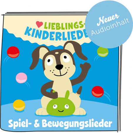 Tonies - Lieblings-Kinderlieder - Spiel- & Bewegungslieder