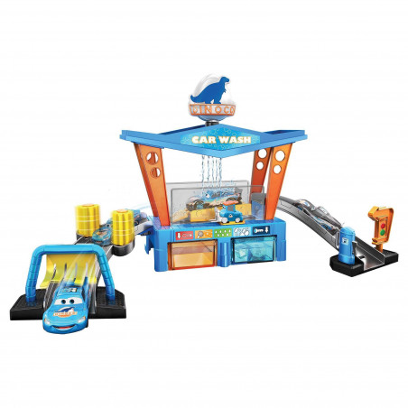 Mattel - Disney Pixar Cars Farbwechsel Dinoco Autowaschanlage