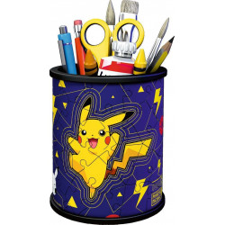 Ravensburger - Pencil Cup Pokemon, 54 Teile