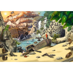 Ravensburger - EXIT Puzzle Kids Das Piratenabenteuer, 368 Teile