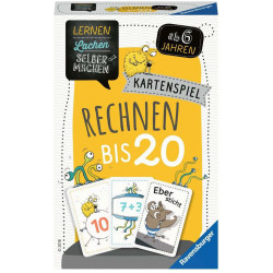 Ravensburger - Lernen Lachen Selbermachen: Kartenspiel Rechnen bis 20