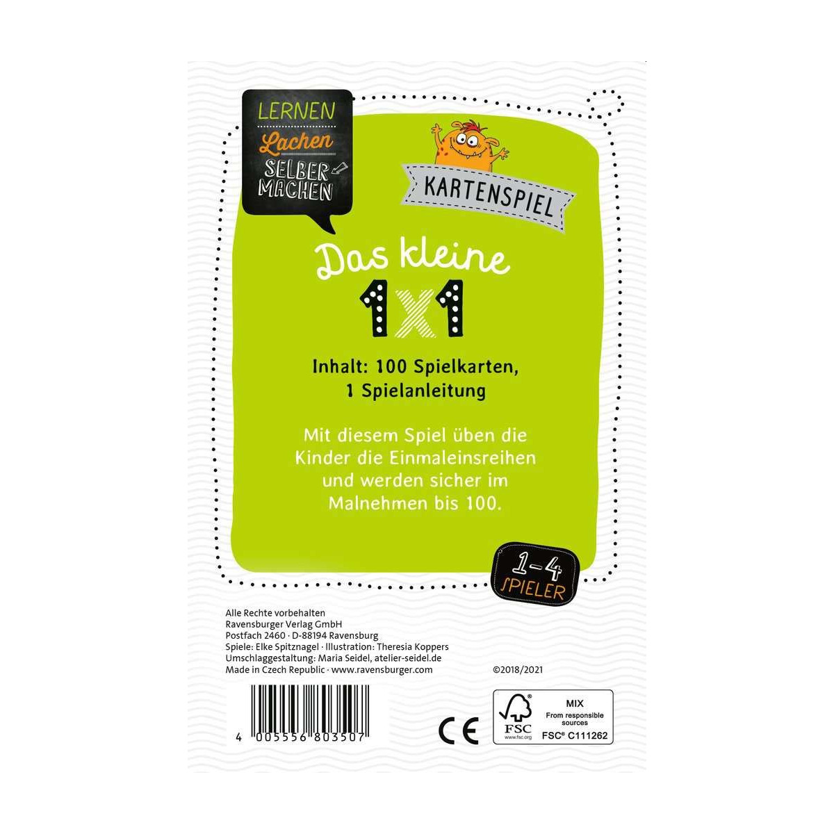 Ravensburger Kartenspiel – Lernspiel Für Kinder Mit Welpen-Motiven