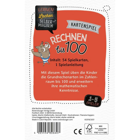 Ravensburger - Lernen Lachen Selbermachen: Rechnen bis 100