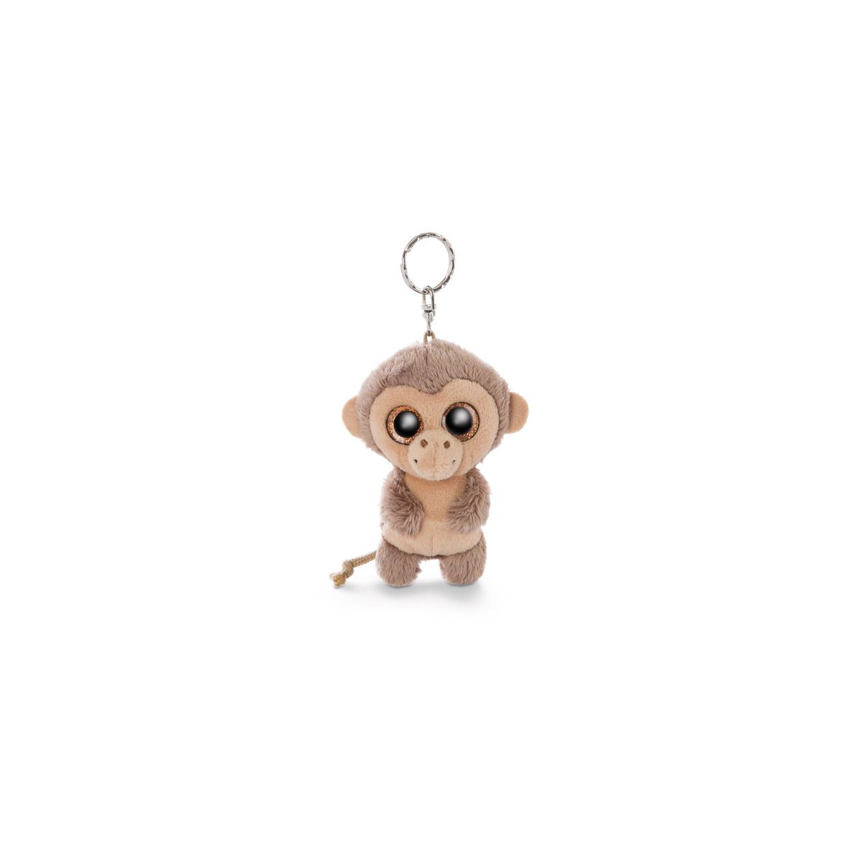 NICI - Glubschis - Safari - Schlenker Affe Hobson 9cm Schlüsselanhänger