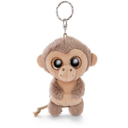 NICI - Glubschis - Safari - Schlenker Affe Hobson 9cm Schlüsselanhänger