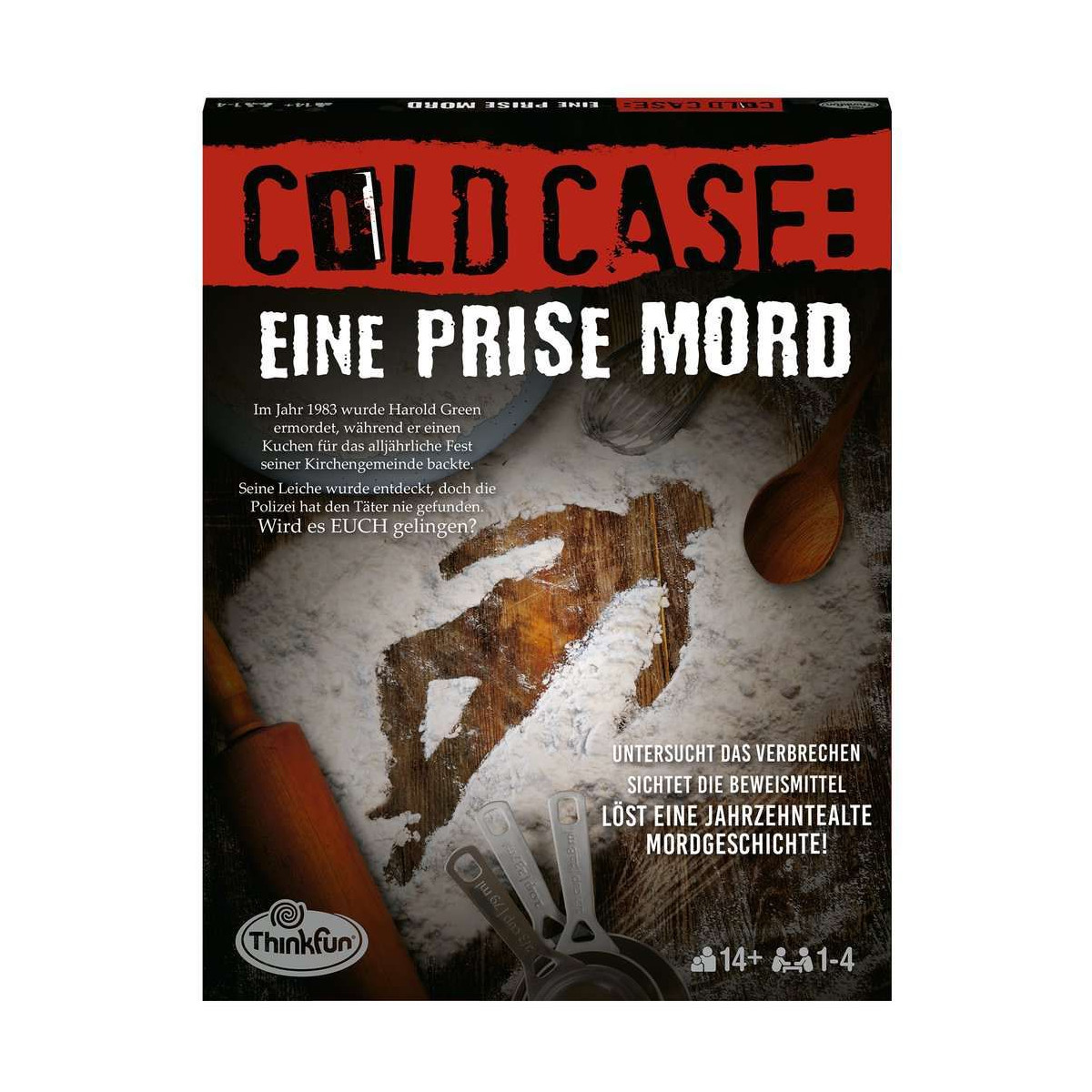 ThinkFun - Cold Case: Eine Prise Mord