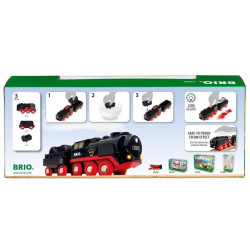 BRIO - Batterie-Dampflok mit Wassertank