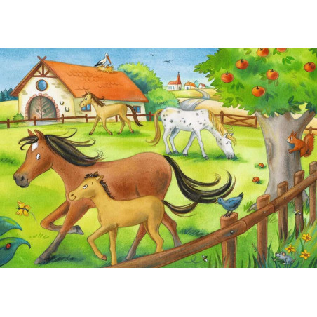 Ravensburger - Ferien auf dem Pferdehof, 2 x 12 Teile