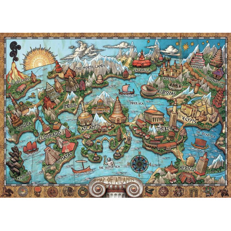 Ravensburger - Geheimnisvolles Atlantis, 1000 Teile