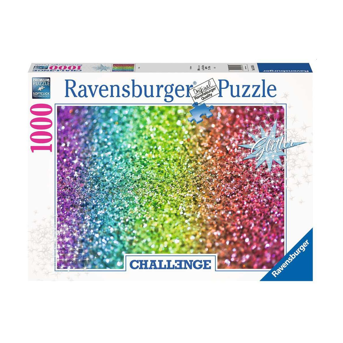 Ravensburger - Challenge Glitter, 1000 Teile