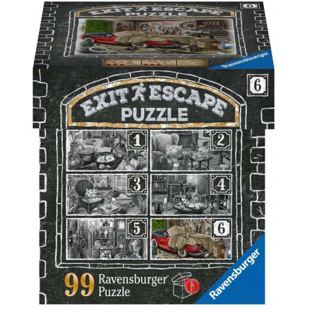 Ravensburger - Im Gutshaus Garage, 99 Teile