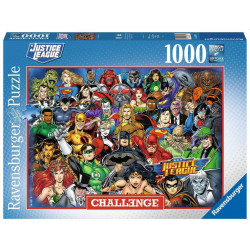 Ravensburger - Challenge DC Comics, 1000 Teile