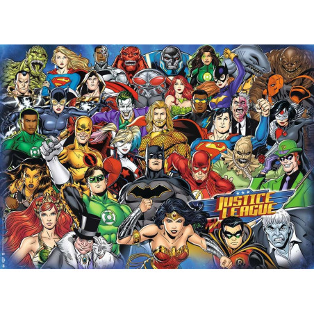 Ravensburger - Challenge DC Comics, 1000 Teile