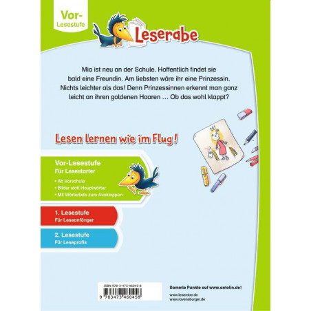 Ravensburger - Leserabe - Vor-Lesestufe: Eine Freundin für Mia