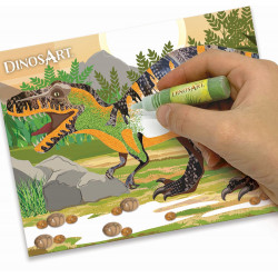 Dinos Art - Dino Sand- und Folienkunst