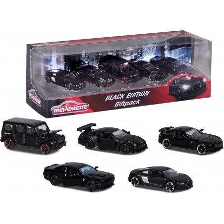 Majorette - Black Edition 5 Pieces Giftpack