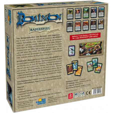 Rio Grande Games - Dominion Basisspiel 2. Edition