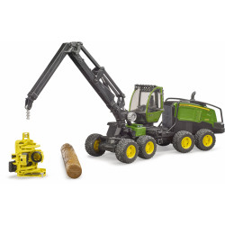 Bruder - John Deere 1270G Harvester mit 1 Baumstamm