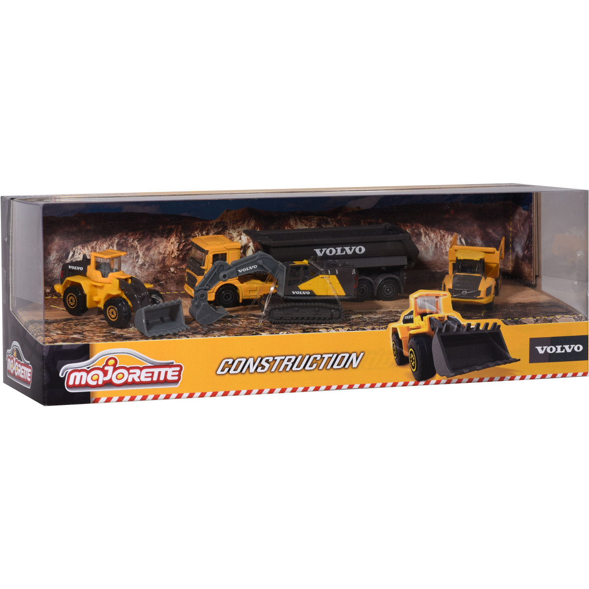 Majorette - Volvo Truck 4 Pieces Giftpack