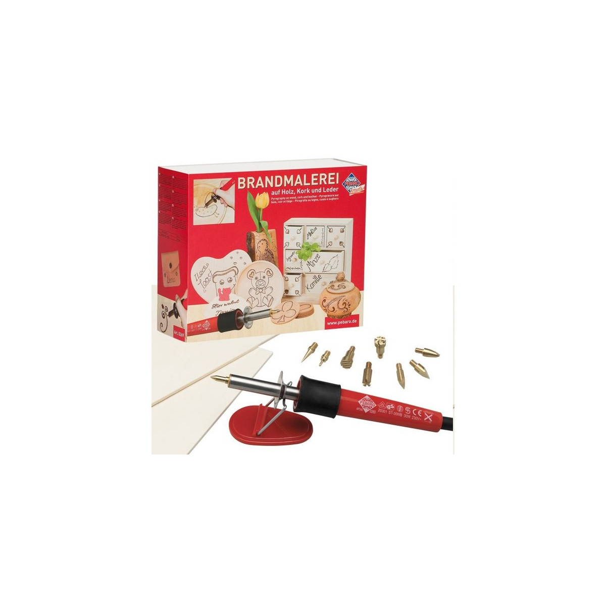 Pebaro - Holzbrenn-Set