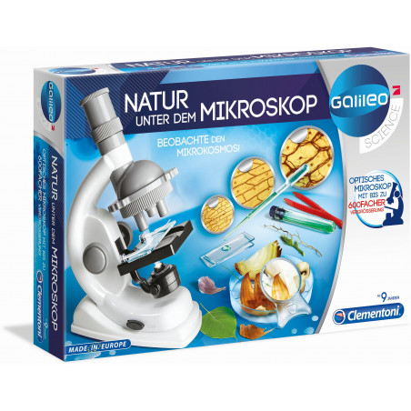 Clementoni - Galileo - Natur unter dem Mikroskop