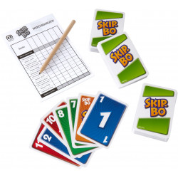 Mattel Games - SKIP-BO Deluxe Metallbox
