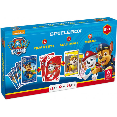 ASS Altenburger Spielkarten - Paw Patrol - Spielebox