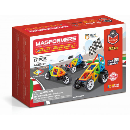 Magformers - Vehicle Set Line - Amazing Tranform Wheel Set