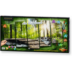 Schipper Malen-nach-Zahlen - Meisterklasse Polyptychon - Am Wildbach