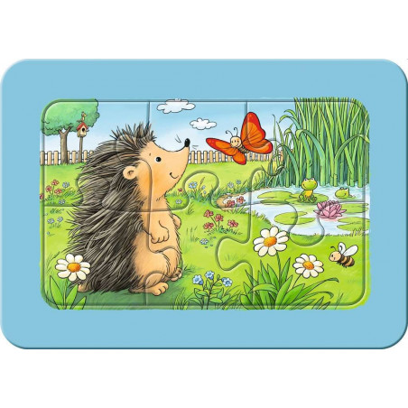 Ravensburger - Kleine Gartentiere, 3 x 6 Teile