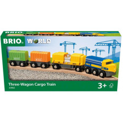 BRIO - Güterzug mit drei Waggons