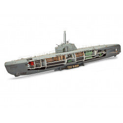 Revell - Deutsches U-Boot Typ XXI mit Interieur Revell - Deutsches U-Boot Typ XXI mit Interieur