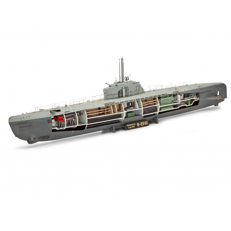 Revell - Deutsches U-Boot Typ XXI mit Interieur Revell - Deutsches U-Boot Typ XXI mit Interieur