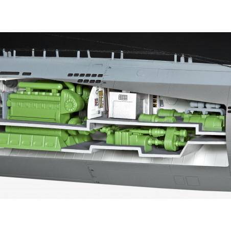Revell - Deutsches U-Boot Typ XXI mit Interieur Revell - Deutsches U-Boot Typ XXI mit Interieur