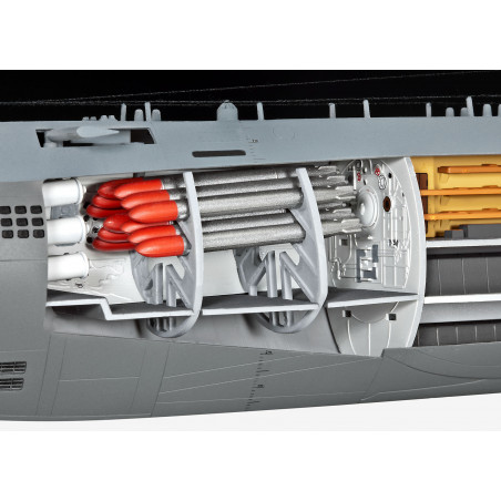 Revell - Deutsches U-Boot Typ XXI mit Interieur Revell - Deutsches U-Boot Typ XXI mit Interieur