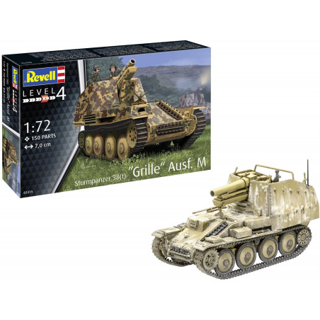 Revell - Sturmpanzer 38t Grille Ausf. M